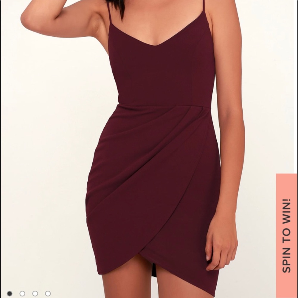 Lulus forever your girl plum purple bodycon dress